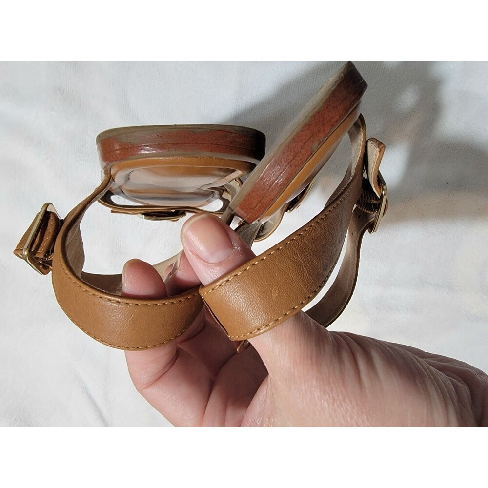 Rockport Total Motion Leather Flat Sandal Zadie Buckle‎ Brown Size 9 - Picture 13 of 14